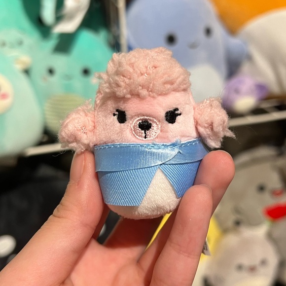 Squishmallows Chloe the Pink Poodle 2" Stuffed Plush Series 1 Squishville - Picture 1 of 3
